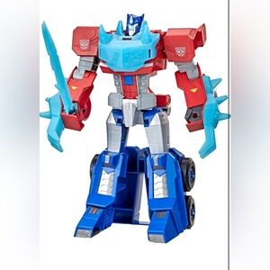 Transformers Optimus Prime Bumblebee Cyberverse Dinobots Unite Roll N’ Change